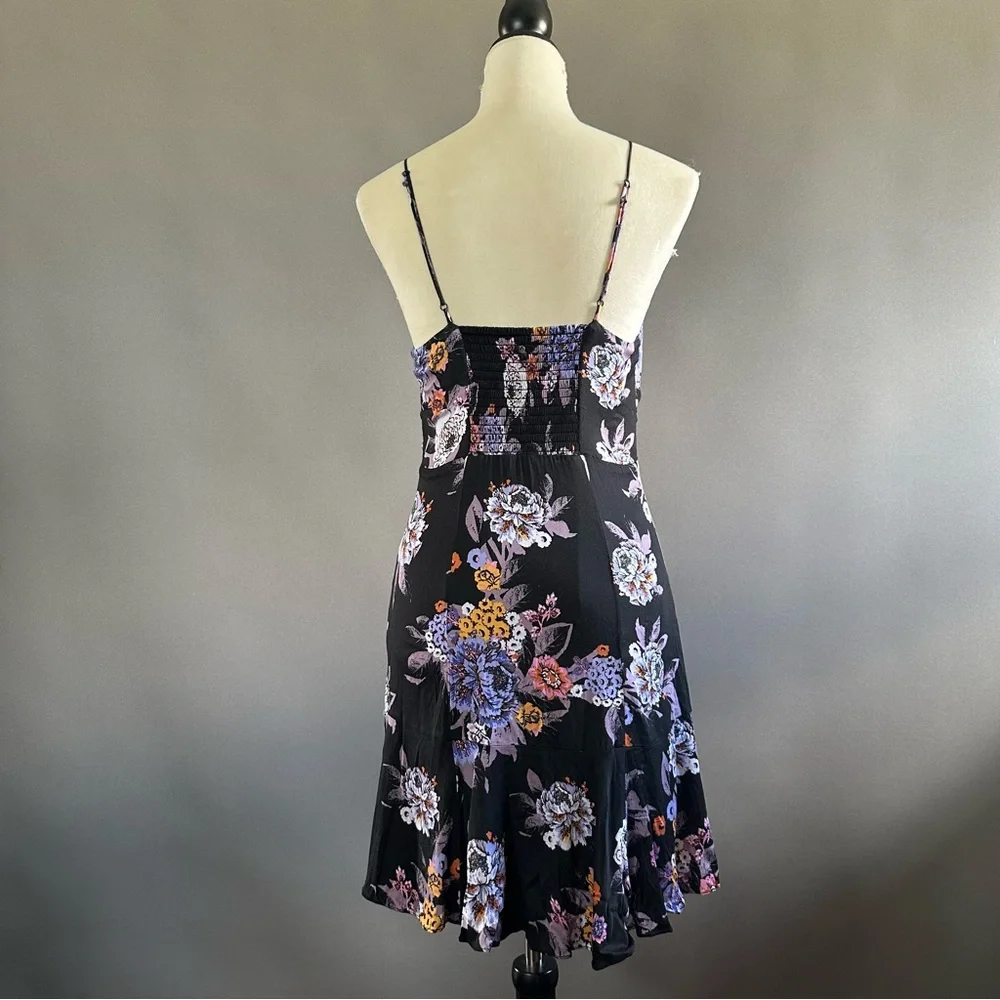 Free People Happy Heart Floral Mini Dress Sz S - Picture 6 of 11